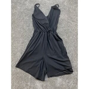 Lululemon Black One Piece Monday Best Romper Shorts‎ Size 2 Athletic